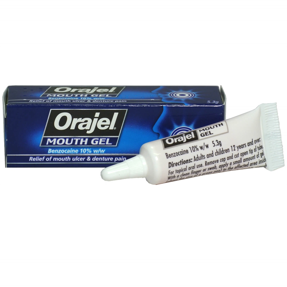 Orajel for toothache relief